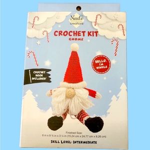 NWT Needle Creations Gnome Crochet Kit